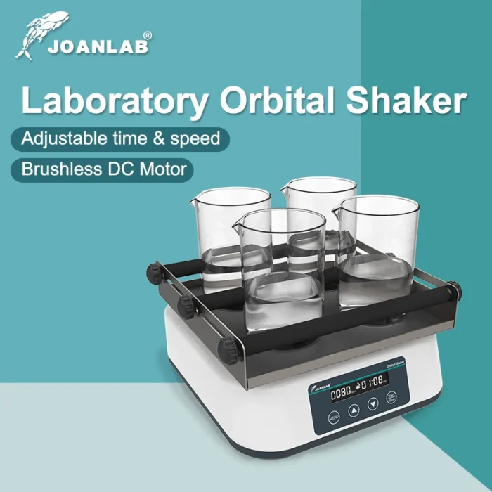 JOANLAB Orbital Shaker OS-20 — LCD digital, 40-200 RPM