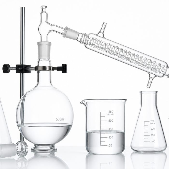 Lab Borosilicate Beaker All-Size Set — full range for chemical experiments